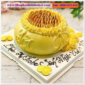 Bánh Sinh Nhật Hũ Vàng - VA93